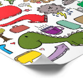 Ik spioneer met mijn kleine oog poster (Hoek)