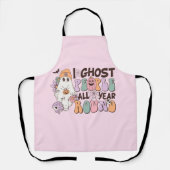 Ik spook mensen Halloween Schort (Voorkant)