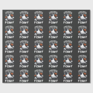 Ik spook mensen het hele jaar rond F-CAW-F Hallowe Cadeaupapier