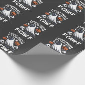 Ik spook mensen het hele jaar rond F-CAW-F Hallowe Cadeaupapier (Hoek)
