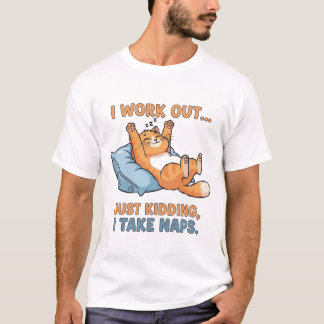 Ik Sport... Nee hoor, Ik Doe Een Dutje T-shirt
