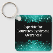 Ik sprankel voor Tourette's Syndrome Custom Sleute Sleutelhanger (Voorkant)