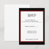 Ik spreek Bubble RSVP Kaartje (Voorkant / Achterkant)