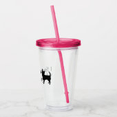 Ik spreek Chi-taal Acryl Tumbler Acryl Drinkbeker (Links)
