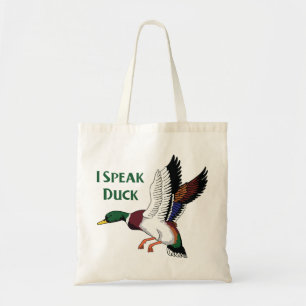Ik spreek Duck Tote Bag