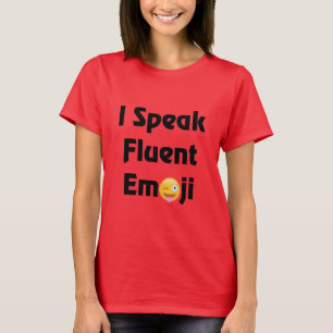 Ik spreek Emoji T-Shirt
