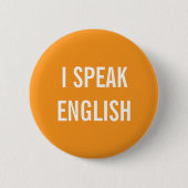 IK SPREEK ENGELS BUTTON (Voorkant)