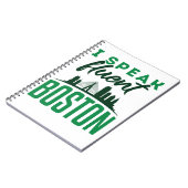 Ik spreek Fluent Boston Bostonian Accent Notitieboek (Linkerzijde)
