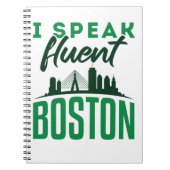 Ik spreek Fluent Boston Bostonian Accent Notitieboek (Voorkant)