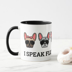 Ik spreek Fluent Frenchie Funny French Bulldog Quo Mok