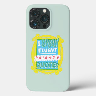 Ik spreek Fluent FRIENDS™ Citaten - Peephole Case-Mate iPhone Case