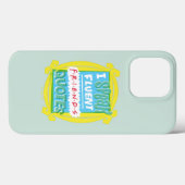 Ik spreek Fluent FRIENDS™ Citaten - Peephole Case-Mate iPhone Case (Achterkant (horizontaal))