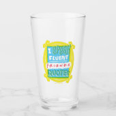 Ik spreek Fluent FRIENDS™ Citaten - Peephole Glas (Voorkant)