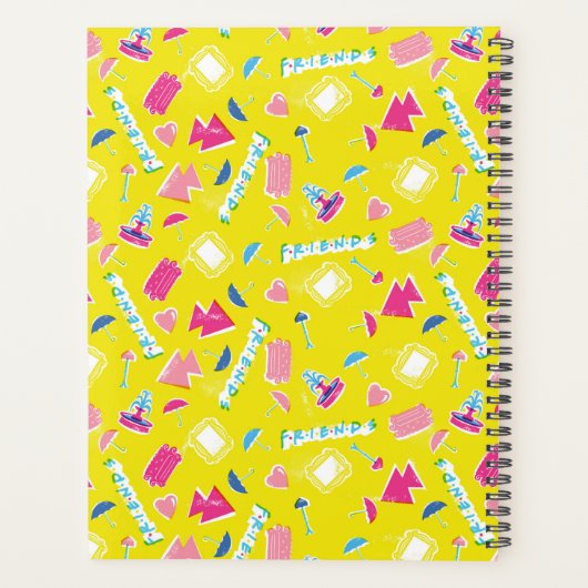 Ik spreek Fluent FRIENDS™ Citaten - Peephole Planner (Achterkant)