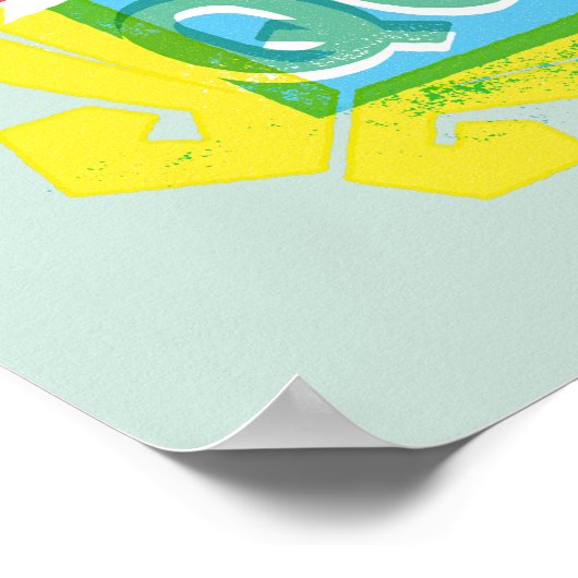 Ik spreek Fluent FRIENDS™ Citaten - Peephole Poster (Hoek)