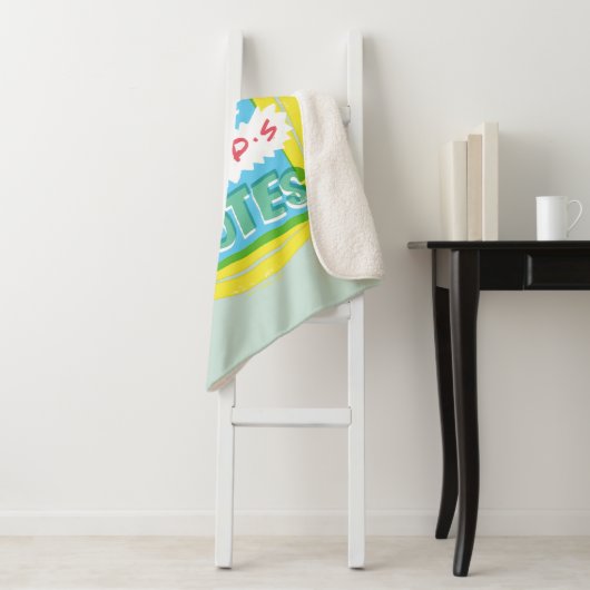 Ik spreek Fluent FRIENDS™ Citaten - Peephole Sherpa Deken (In situ)