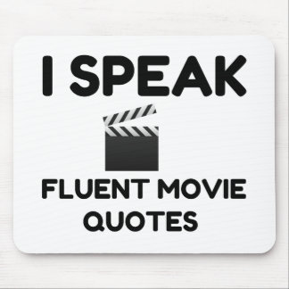 Ik spreek Fluent Movie Quottes Muismat