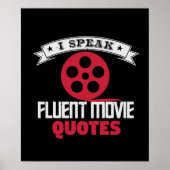 Ik spreek Fluent Movie Quottes Poster (Voorkant)