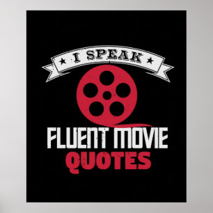 Ik spreek Fluent Movie Quottes Poster