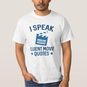 Ik spreek Fluent Movie Quottes T-shirt