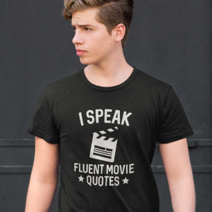Ik spreek Fluent Movie Quottes T-shirt