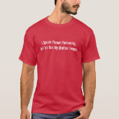 Ik spreek Fluent Patriarchy - Funny Shirt (Voorkant)