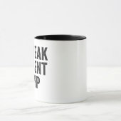 Ik spreek Fluent PHP Funny Coding Geek Programmer Mok (Midden)