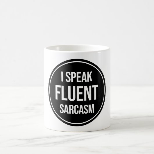 Ik spreek Fluent Sarcasm Koffiemok (Center)