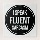 Ik spreek Fluent Sarcasm Legpuzzel (Verticaal)