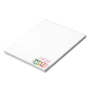 Ik spreek Fluent Toddler - mam, dagschoolcadeau Notitieblok