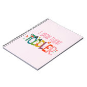 Ik spreek Fluent Toddler - mam, dagschoolcadeau Notitieboek (Linkerzijde)