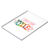 Ik spreek Fluent Toddler - mam, dagschoolcadeau Notitieboek (Linkerzijde)