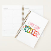 Ik spreek Fluent Toddler - mam, dagschoolcadeau Planner (Display)