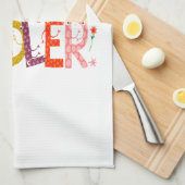 Ik spreek Fluent Toddler - mam, dagschoolcadeau Theedoek (Quarter Fold)