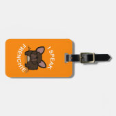 Ik spreek frank - Oranje Bagagelabel (Voorkant horizontaal)