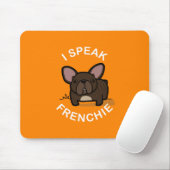 Ik spreek frank - Oranje Muismat (Met muis)