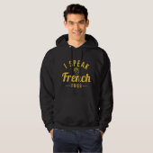 Ik spreek Frans Fries Hoodie (Voorkant volledig)