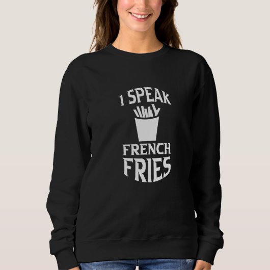 Ik spreek Frans Fries Trui (Voorkant)