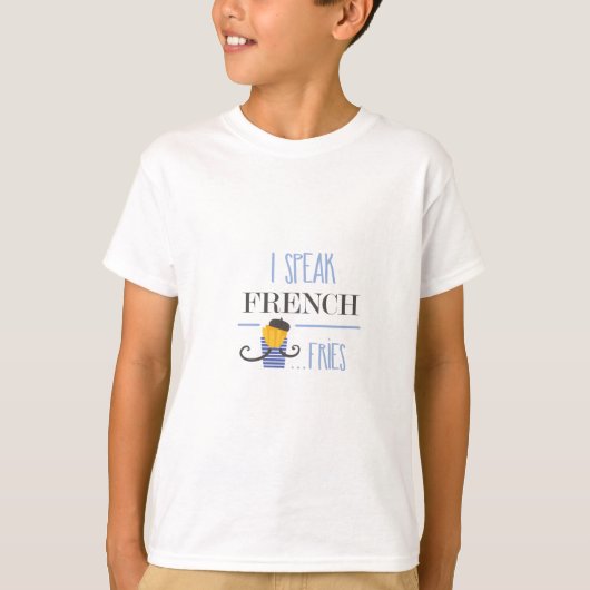 Ik spreek Frans... Vries T-shirt (Voorkant)