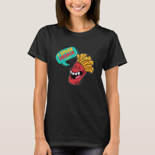Ik spreek Franse foodie Franse friet liefhebber T-shirt