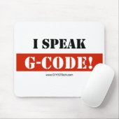 Ik spreek G-Code Muismat (Met muis)
