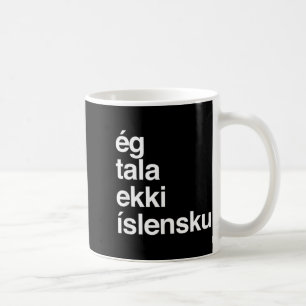 Ik spreek geen IJslands Koffiemok