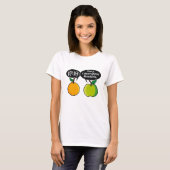 Ik spreek geen Mandarijn. T-shirt (Voorkant volledig)