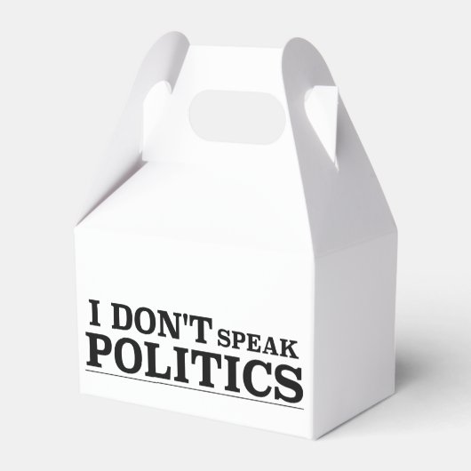 Ik spreek geen politiek bedankdoosjes (Achterkant)