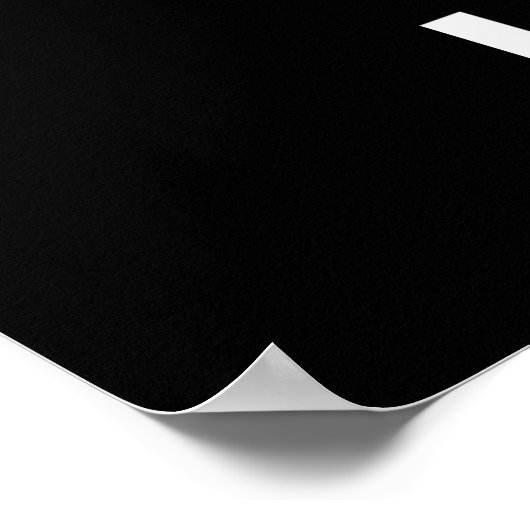 Ik spreek in Filmoffertes en Song Lyrics Poster (Hoek)