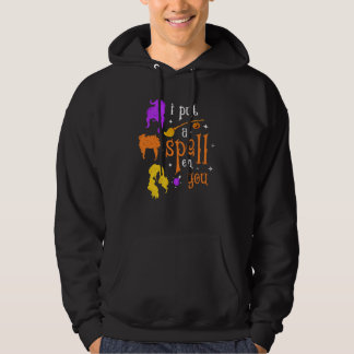 Ik spreek je Broomstic Witch Sisters aan Hoodie