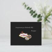 Ik spreek je nu Husband en Wife uit, we hebben het Aankondigingskaart (Staand voorkant)