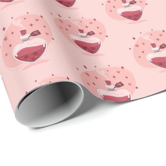 Ik spreek je uit van drank Valentijn Cadeaupapier (Rol Hoek)