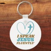 Ik spreek Jezus vloeiend Sleutelhanger (Voorkant)