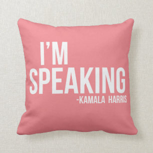 Ik spreek - Kamal Harris - Roze Kussen
